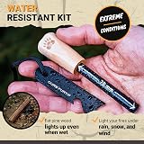 Ours Furtif Survival Flint and Steel XL 10mm Fire Starter Kit view 4
