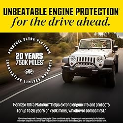 Pennzoil Ultra Platinum Full Synthetic 5W-20 Motor