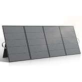 400W 31V Portable Solar Panel for Power Station,Foldable Solar Charger | 23.5% High Efficiency,IP67 Waterproof,4 Adjustable Kickstands,XT60 Anderson DC7908 DC8020 Connectors for RV Camping Blackouts