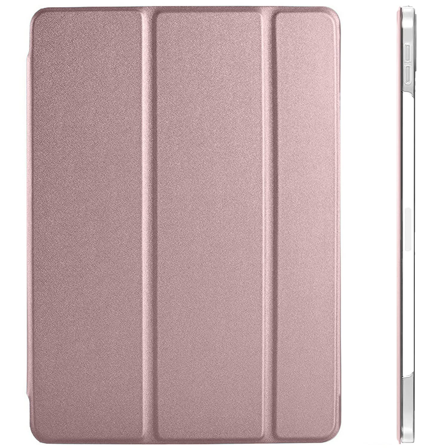 DuraSafe Cases for iPad PRO 12.9 Inch 5 4 3 Gen [ Pro 12.9 2021 2020 5th 4th 3rd Gen ] A2378 A2461 A2379 MY2H2B/A MXAT2B/A MXAV2B/A MXAX2B/A MY2J2B/A MXAU2B/A Hard PC Back Cover - Rose Gold