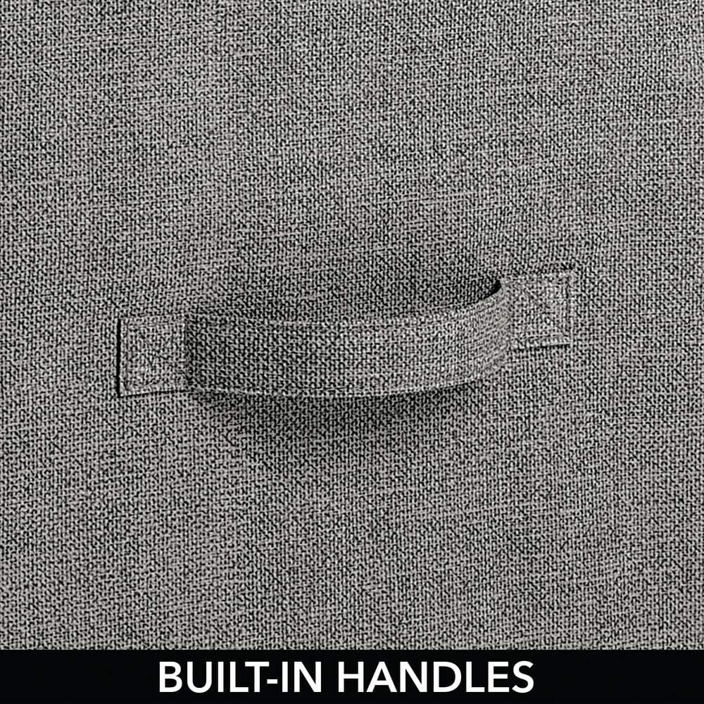 mDesign Vertical Dresser Storage Tower - Sturdy Steel Frame, Wood Top, Easy Pull Fabric Bins - Organizer Unit for Bedroom, Hallway, Entryway, Closets - Textured Print - 3 Drawers, Charcoal Gray/Black: Home & Kitchen