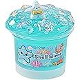 Shell Blue Premade Stretchy Slime, Slime Party Favors for Kids & Sensory Toys for Gifts