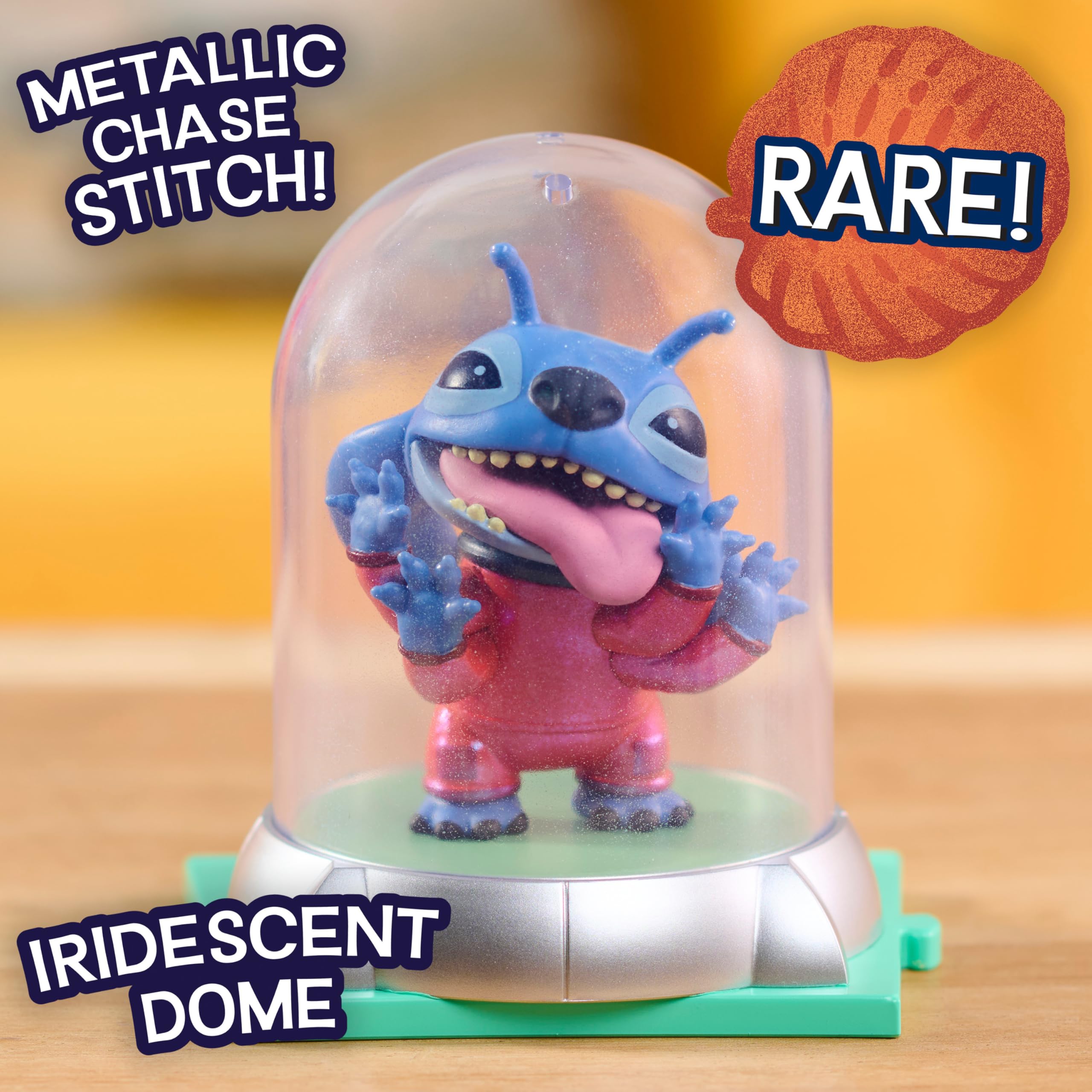 Just Play Disney Stitch Live-Action Movie Time 3-inch Collectible Figures, Blind Box Collectible Toys, Home Decoration, Kids Toys for Ages 3 Up
