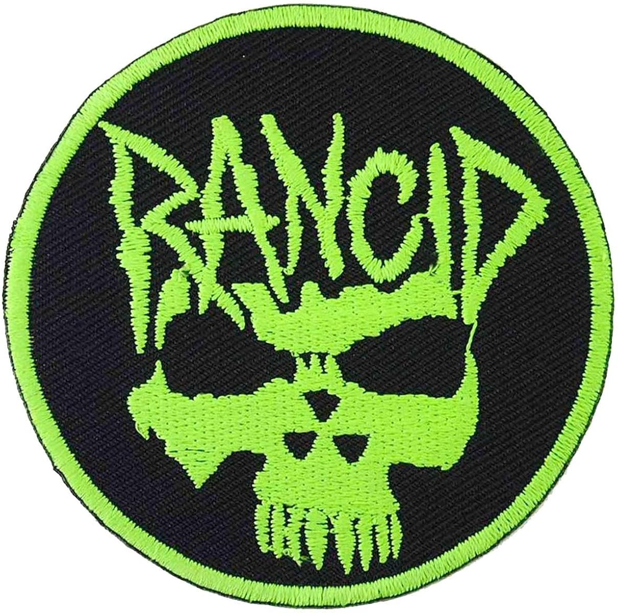 Rancid Patch Punk Rock Heavy Metal Embroidered Iron On Patches * B Clothing