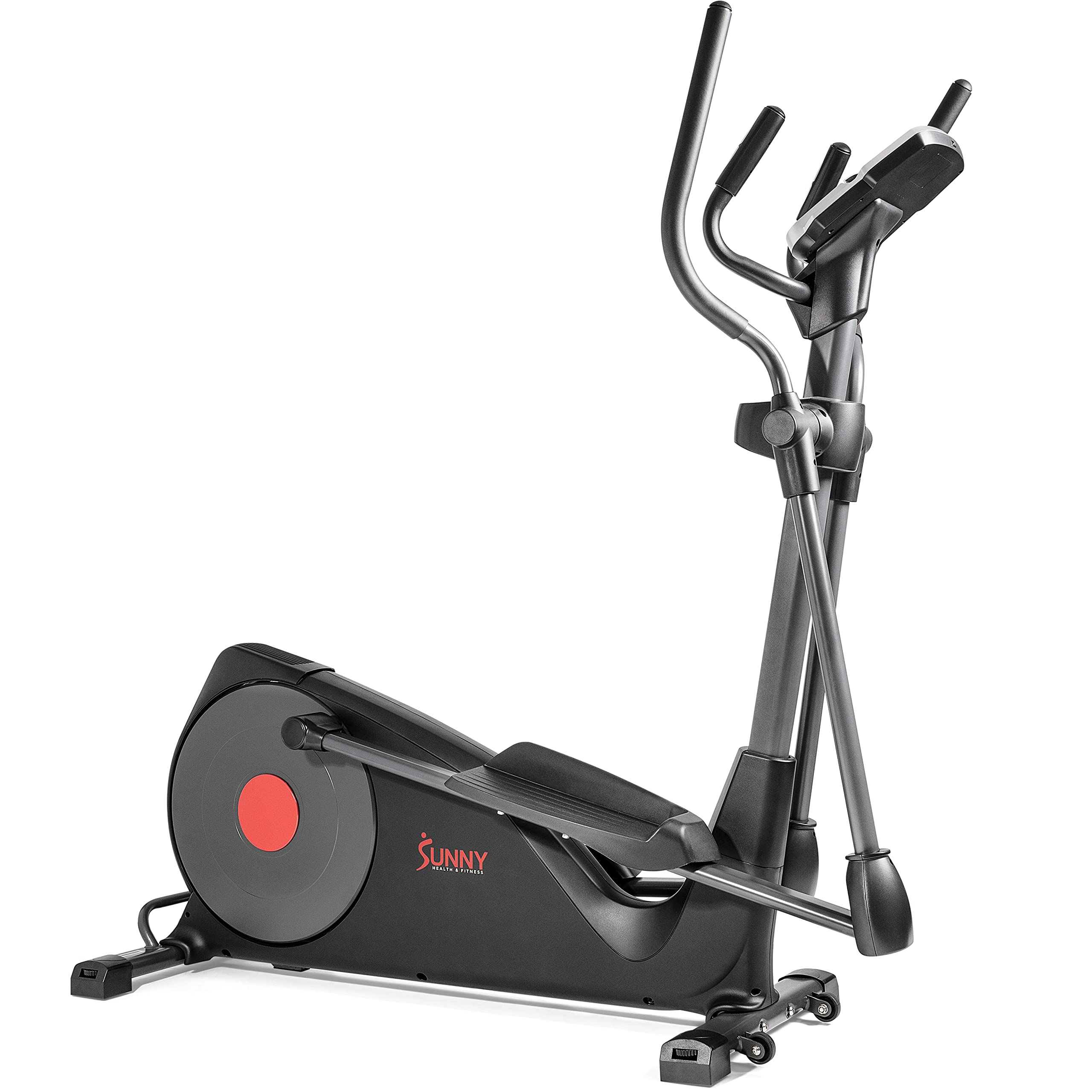 Sunny Health & Fitness Full Body Workout Elliptical Trainer with Digital Performance Monitor, Low Impact Exercise, and Optional Bluetooth with Exclusive SunnyFit App