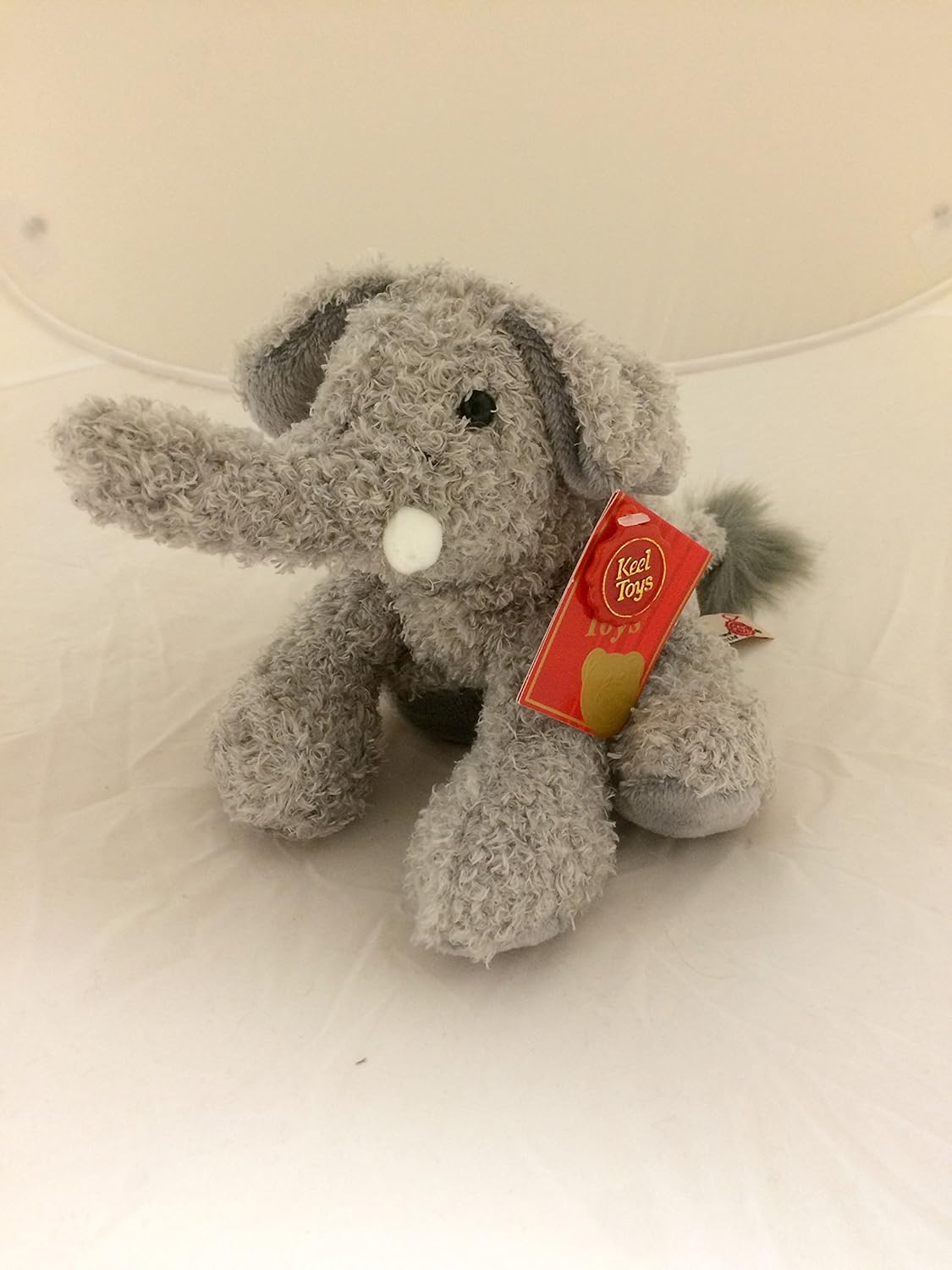 Keel Toys Elephant 17cm Soft Toy Plush Jungle Animal with Sound Amazon