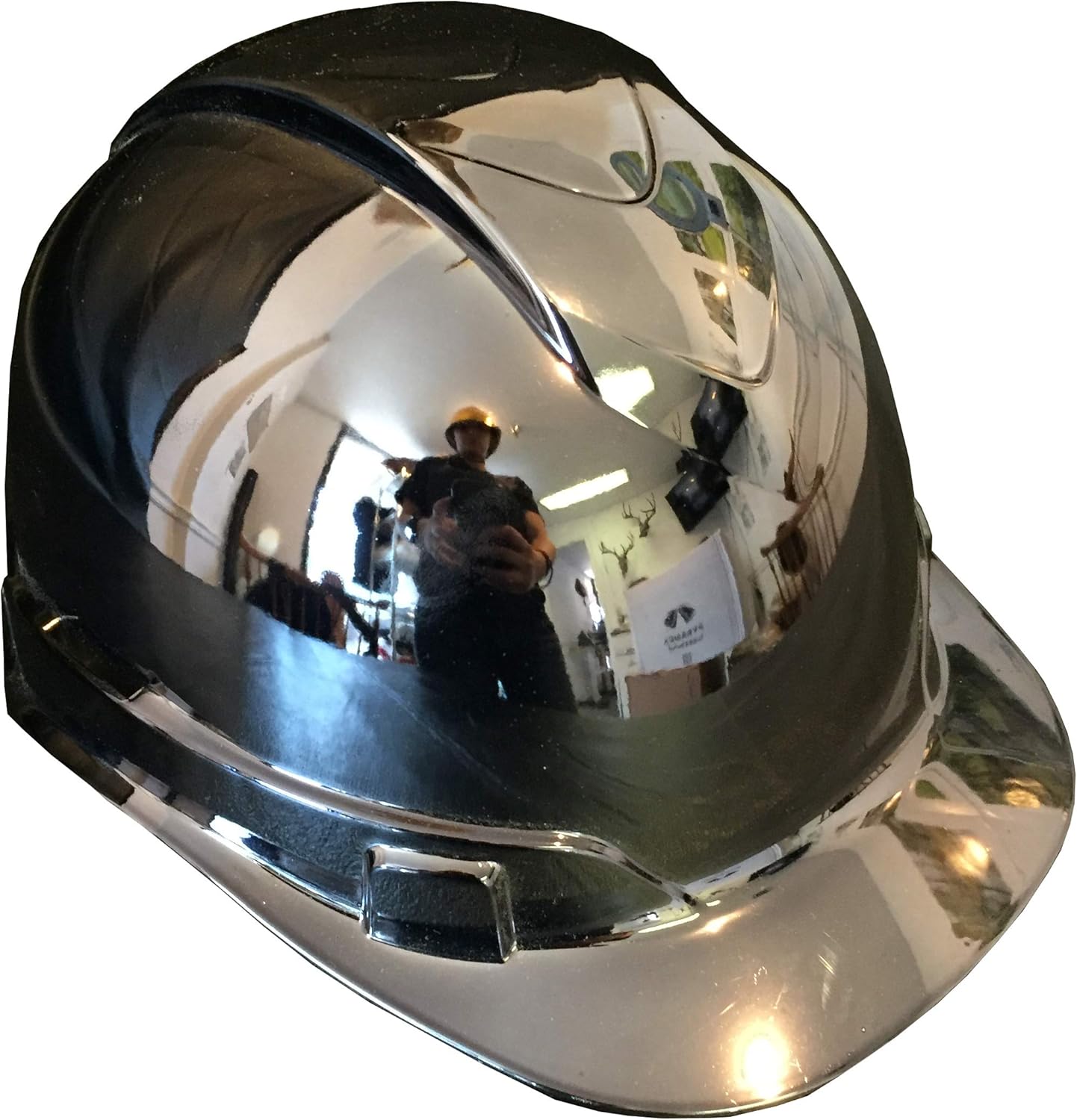 chrome hard hats