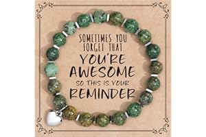 jewelrycard Gifts for Women Teen Girls, Sometimes You Forget You're Awesome Bracelets, Birthday Mothers Day Gifts for Daughter, Mom, Sister, Friends
