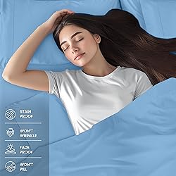 Utopia Bedding King Sheet Set – 4 Piece Bed