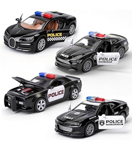 Amazon.com: KiNSMART - Police Cars (Lamborghini Sesto Elemento