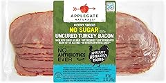 Applegate Natural Hickory Smoked No Sugar Uncured Turkey Bacon, 12oz