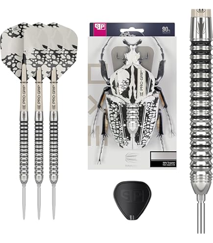 Target Darts Rob Cross Generation 1 Steel Tip Darts, 90% Tungsten