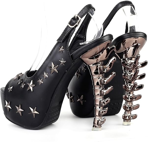 bone slingback pumps