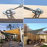 KAHEIGN M6 Awning Attachment Set 44 Pcs Stainless Steel Hardware Kit view 7