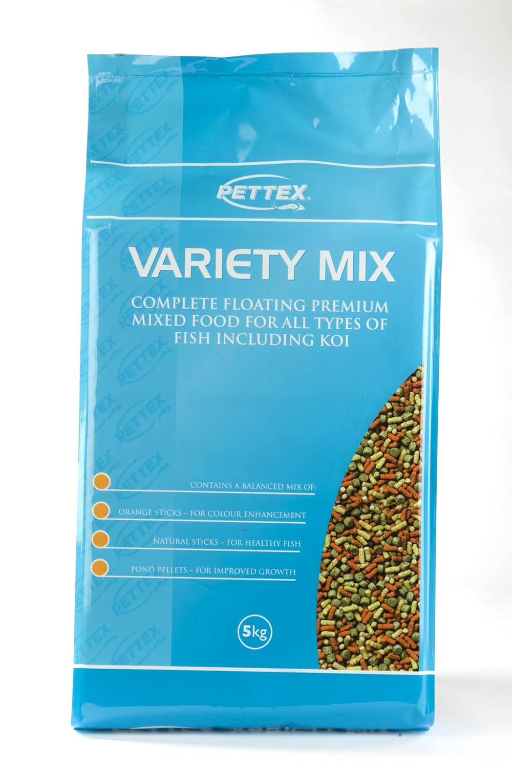 Pettex Premium Variety Mix Pond Sticks 5 kg Amazon.co.uk Pet Supplies