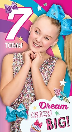 Jojo Siwa Age 8 Birthday Card: Amazon.co.uk: Toys & Games