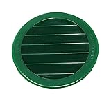 4" Round Plastic Louver Soffit Air Vent Reptile