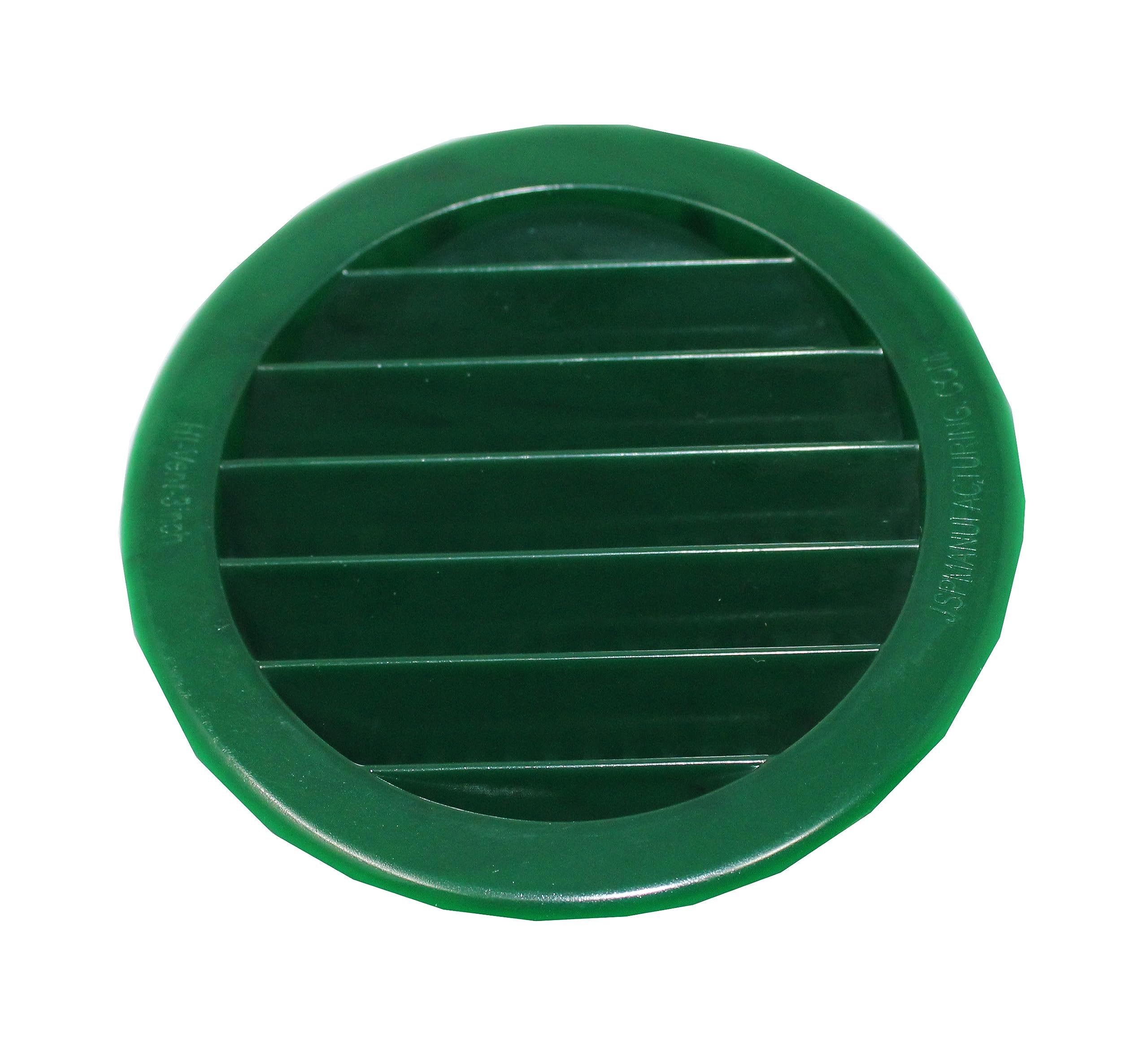 4" Round Plastic Louver Soffit Air Vent Reptile