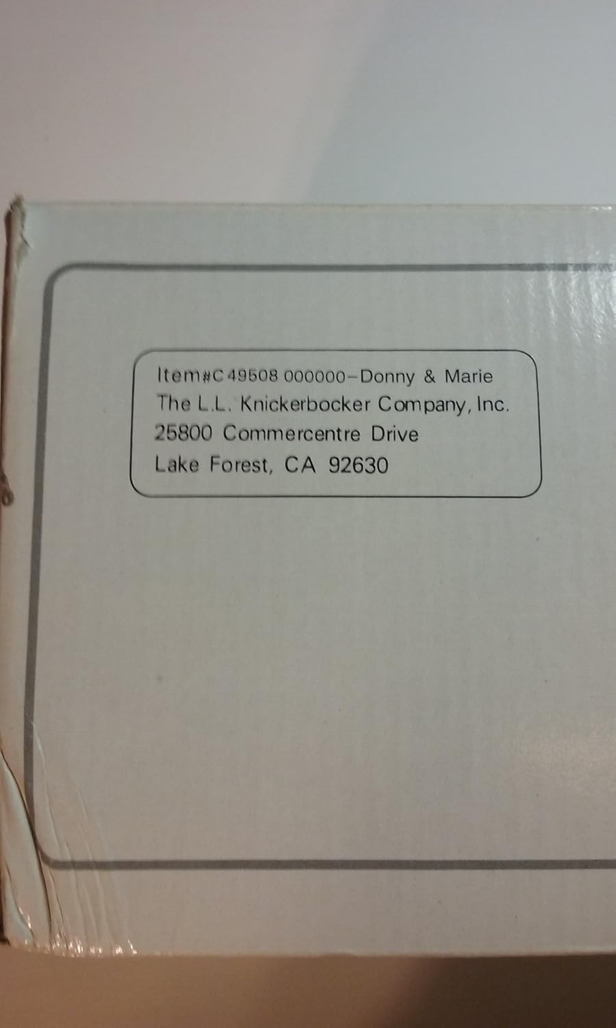 donny and marie porcelain dolls