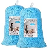 Garifon Bean Bag Filler, 10lbs Shredded Memory Foam Filling, Bean Bag Chair Filling Stuffing, Bean Bag Refill Insert, Punching Bag Filler, Pillow Filler Stuffing for Stuffed Animals/Couch/Dog Bed/Coop