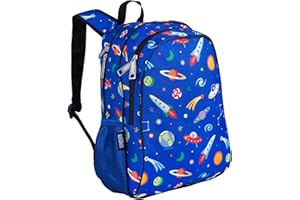 Wildkin 15-inch Kids Backpack – Durable, Padded, Adjustable for School & Travel - Out of this World