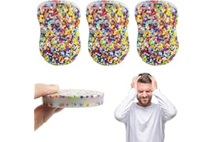 OYEFTP Skin Picking Fidget Toys,Skin Picking Pocket Pads to Pick,Sensory Toys for Skin Pickers,Silicone Picking Fidget Pad,Dermatillomania Fidget Toys ADHD OCD Fidget Toys(3PCS-6cm)