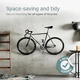 Borgen Bike Wall Mount Pedal Hook with Protection Pads and Bracket view 2