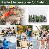 Realure 60 Pcs Lead Clips Carp Fishing Accessories Action Pack Green view 4