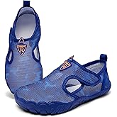 Racqua Boys Swim Beach Sea Water Breathable Shoes Kids Aqua Girls Fast Dry Pool Indoor Non Slip Shoe Outdoor Lightweight Boat Shoes Blue 3