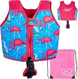 Go Swim Float Vest Baby to 6 Years with Free Swim Bag UKCA CE EN13138-1:2021