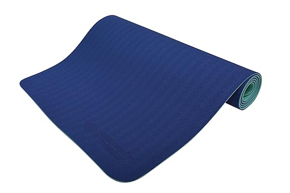 Schildkröt Fitness Yogamatte BICOLOR, PVC-freie, zweifarbige Yogamatte, verschiedene Farben wählbar, hochwertig strukturierte