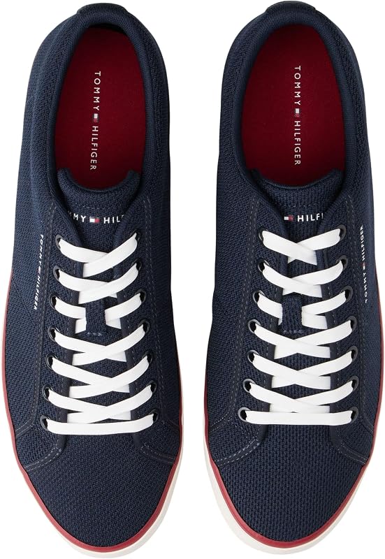 Herren Vulcanized Sneaker Harlem Core Textile zum Schnüren, Blau (Desert Sky), 42