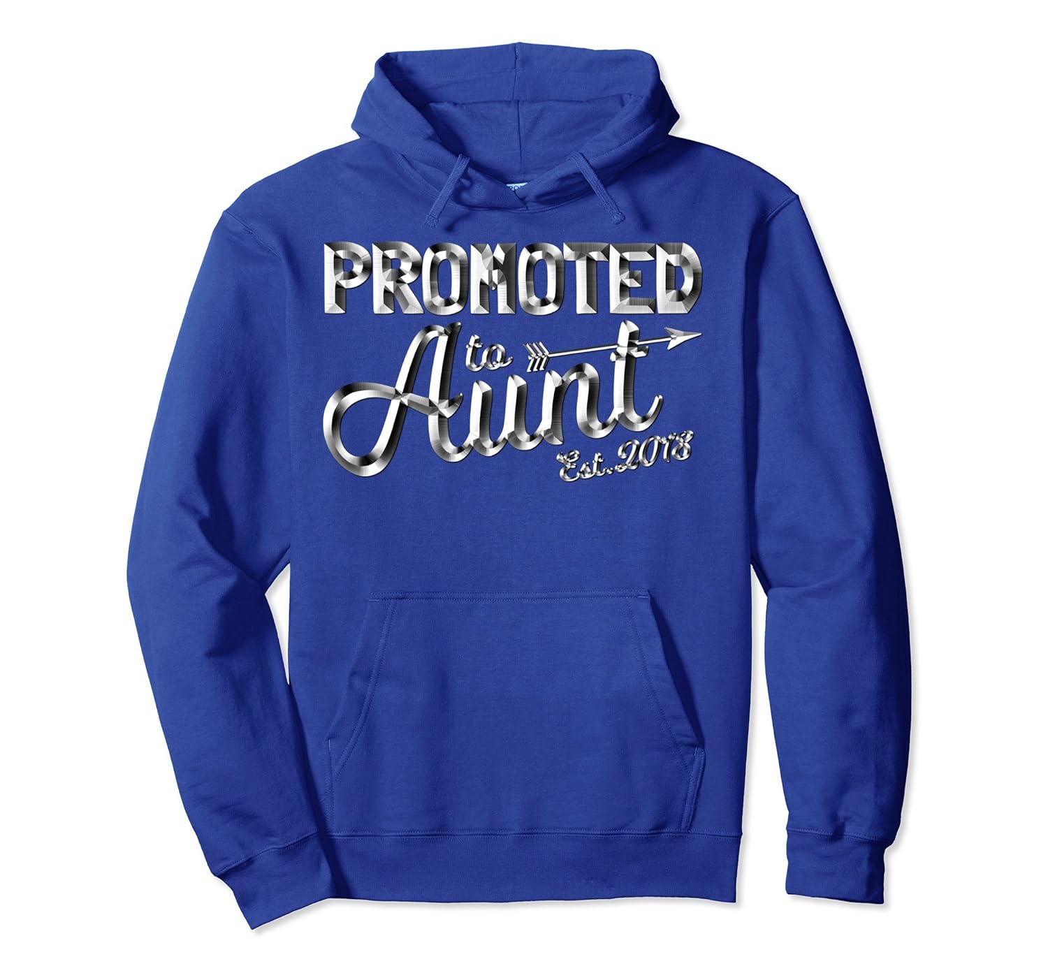 Just Get Promoted To Aunt Est. 2018 Hoodie Baby Shower Gift-anz