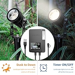 SUNVIE 200W Low Voltage Landscape Transformer with