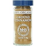 Morton & Basset Spices, Organic Ground Cinnamon, 2.2 Ounce