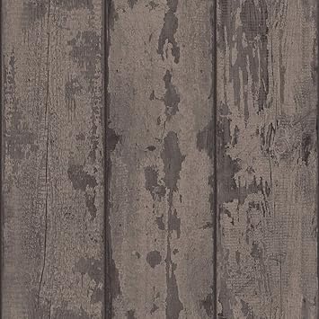 Arthouse Wand Einkleistern Tapete Mahagoni Holz Plank 610802 Amazon De Baumarkt
