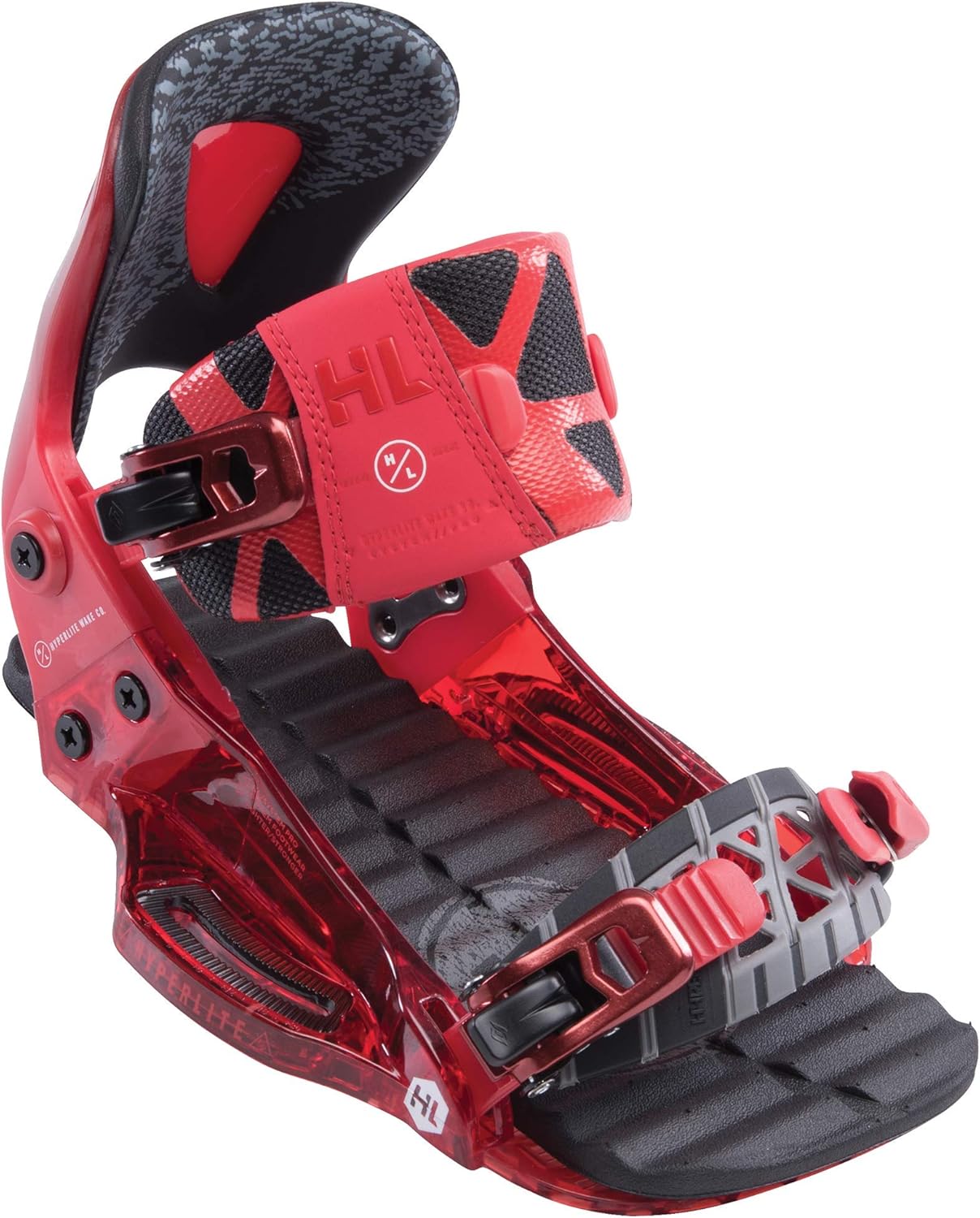 Hyperlite System Pro Wakeboard Bindings Mens Sz 1013 Red
