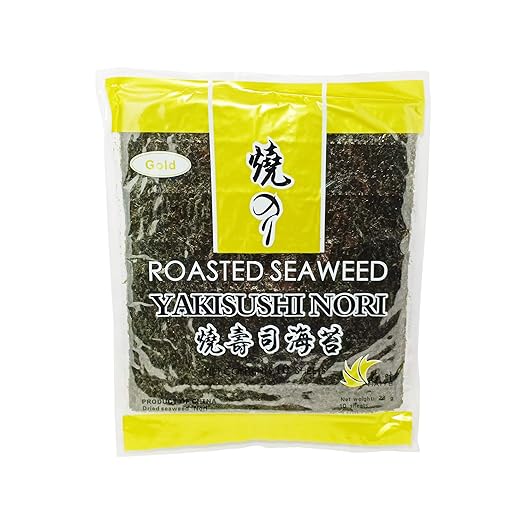 Yakisushi Gold Roasted Sushi Nori, 10 Sheet (28 gm)