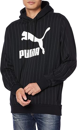 Amazon プーマ スウェット パーカー Pinstripe Aop フーディスウェット メンズ トレーナー パーカー 通販