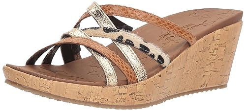 skechers cali women's beverlee delighted wedge sandal