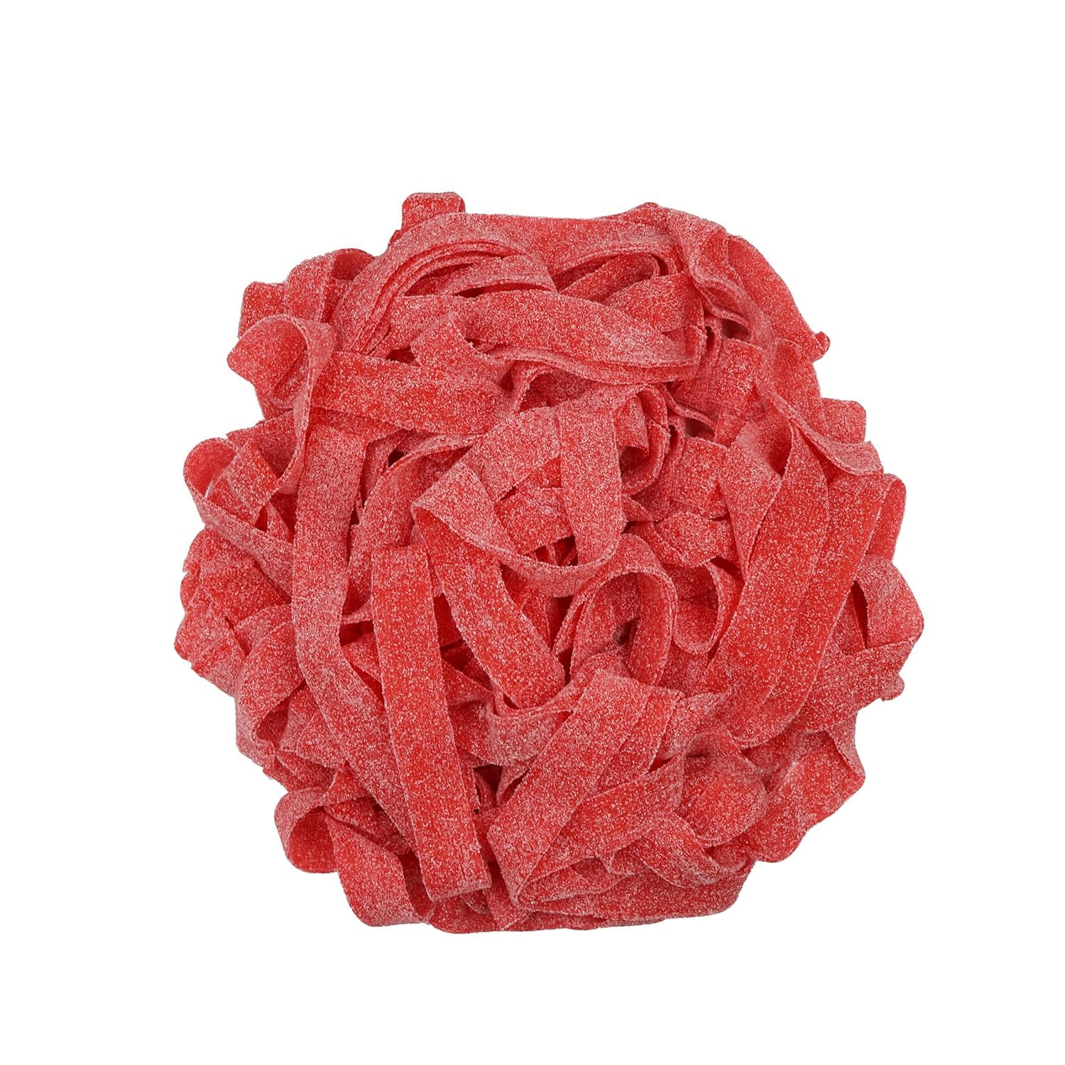 Photo 1 of Smarty Stop Every Sour Belts Flavor Gummy Candy 1 Pound (Strawberry)