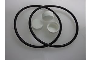 FARM-TUFF Farm Tuff Poultry Fountain Renewal Parts Kit Contains 2 O-Rings and 3 White Caps. Fits P3G04, P5G04 and P7G04 Poultry Fountains Made by Millside Industries