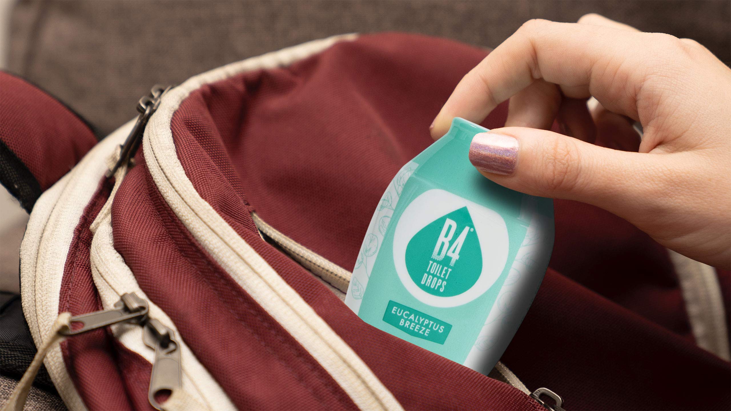 B4 Toilet Drops Toilet and Bathroom Deodorizer Drops, 3 Count, 2 Ounce Bottles (Variety Pack)