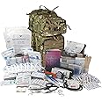 Luminary Tactical Trauma Kit Fully Stocked First Aid Kit Backpack EMS/EMT First Responder Medical Bug Out Bag for Preppers Professionals and Outdoorsman (Woodland Camo)