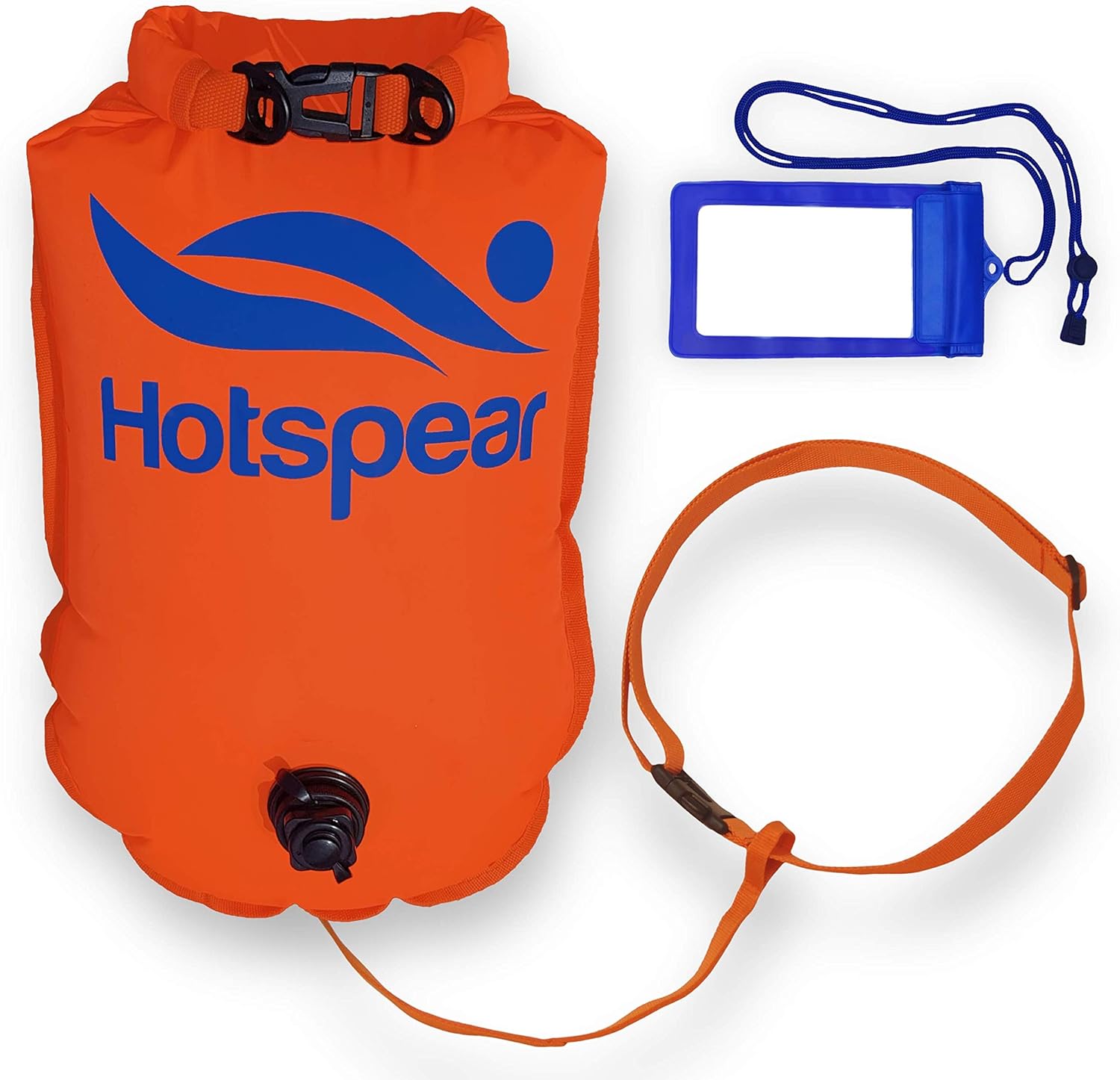 Hotspear Boya De Natación Ultra Ligero 20L para Aguas Abiertas con