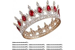 Vintage Crystal Bridal Tiara Crown, 13cm Sparkly Wedding​​ Headpiece for Women Girls, Alloy Rhinestone​ Hair Accessories, Par