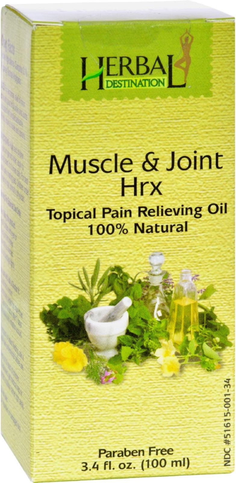 Muscle Joint Hrx Pain Relief Oil; Doctor recommended