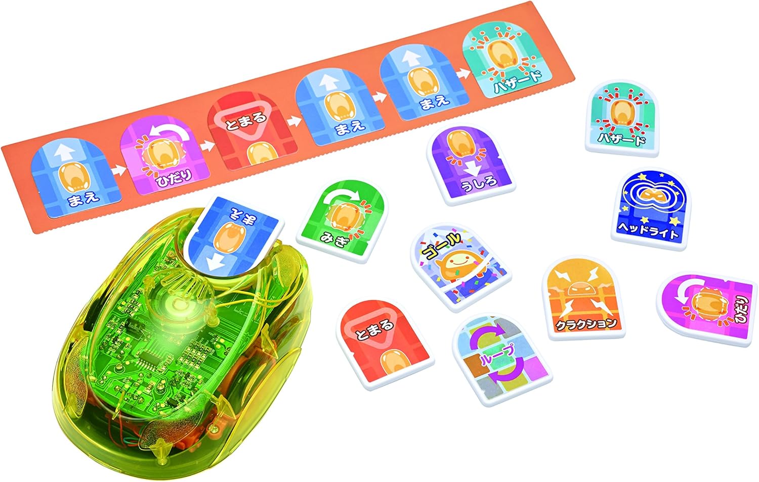 Amazon カードでピピッと はじめてのプログラミングカー 日本おもちゃ大賞18エデュケーショナル トイ部門 大賞 プログラミング ロボティクス おもちゃ