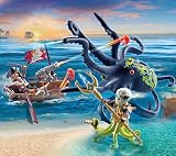 Playmobil 71419 Pirates Pirate vs Deeper Battle Giant Octopus view 3