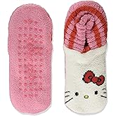 Hello Kitty womens Holiday Flexible Knit Slipper Socks